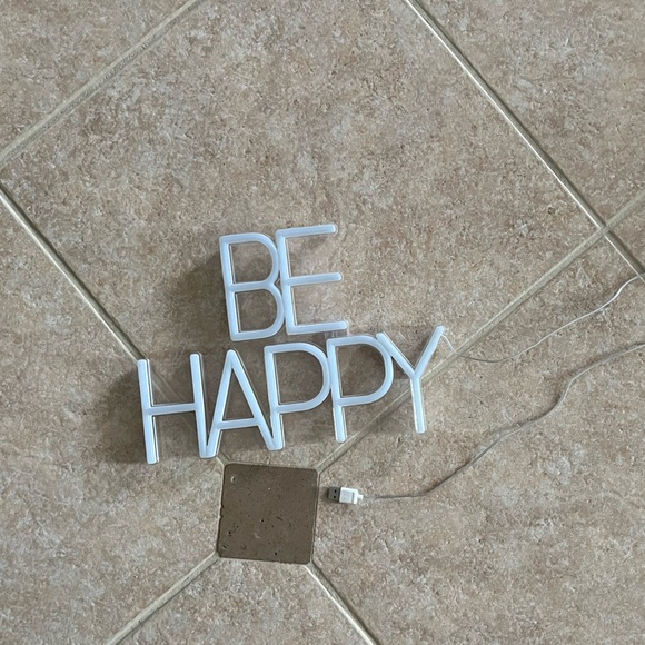 LED light “Be Happy” - Picture 2 of 2